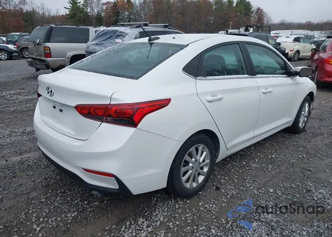 2022 Hyundai Accent Sel из США, поврежденный, VIN 3KPC24A6XNE158345